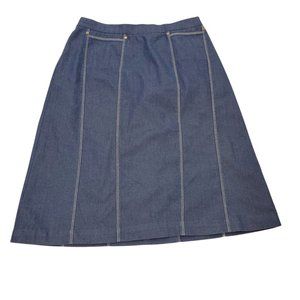 Lana Sport Woman Denim Jeans Skirt with unique front pockets